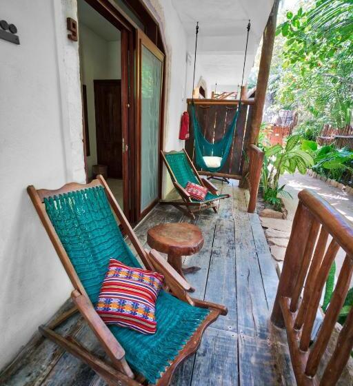 اتاق استاندارد با چشمانداز باغ, Playa Canek Beachfront Eco