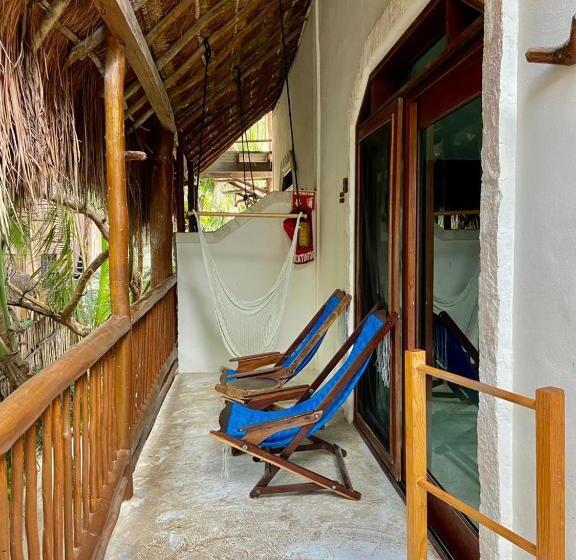 اتاق استاندارد با چشمانداز باغ, Playa Canek Beachfront Eco