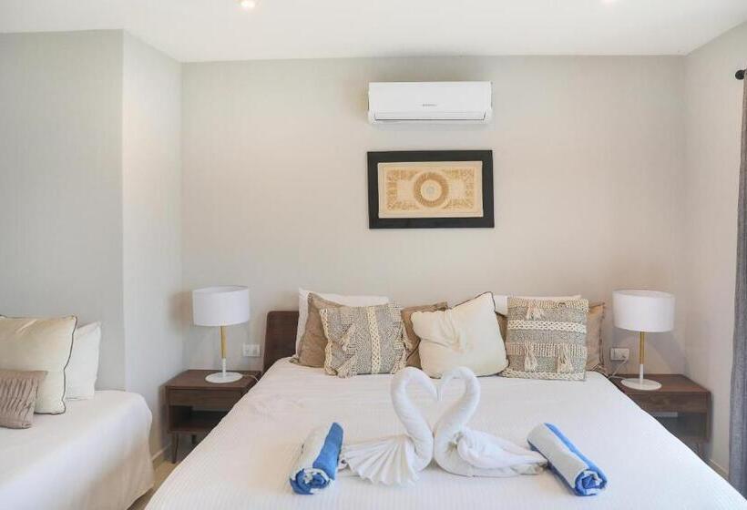 1 Bedroom Penthouse Apartment, Playa Canek Beachfront Eco