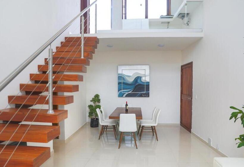 1 Bedroom Penthouse Apartment, Playa Canek Beachfront Eco