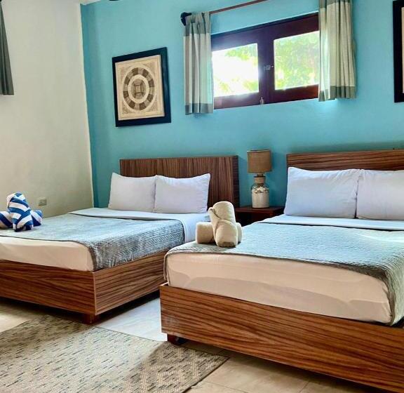 اتاق استاندارد با چشمانداز باغ, Playa Canek Beachfront Eco