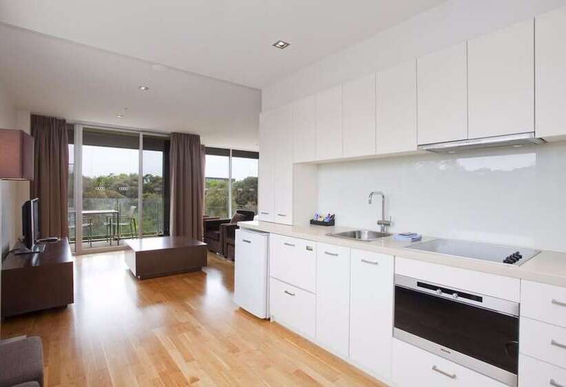 带1个卧室的豪华公寓, Beachfront Resort Torquay