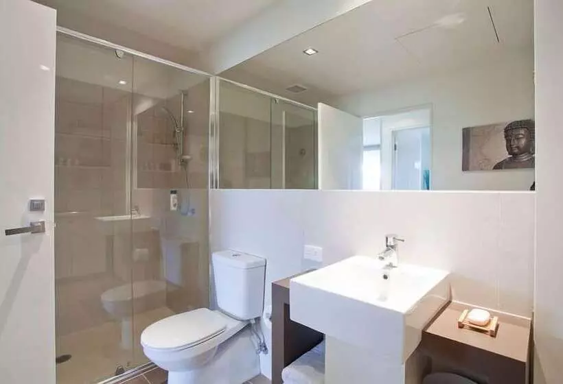 ２ベッドルームデラックスアパートメント, Beachfront Resort Torquay
