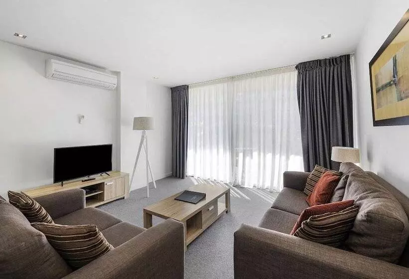 ２ベッドルームデラックスアパートメント, Beachfront Resort Torquay