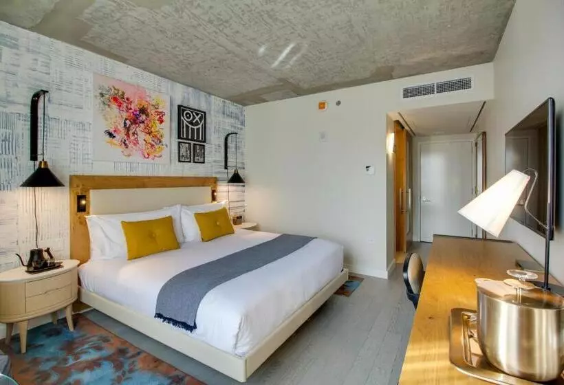 身障者適用キングサイズベッドルーム, 50 Bowery, Part Of Jdv By Hyatt