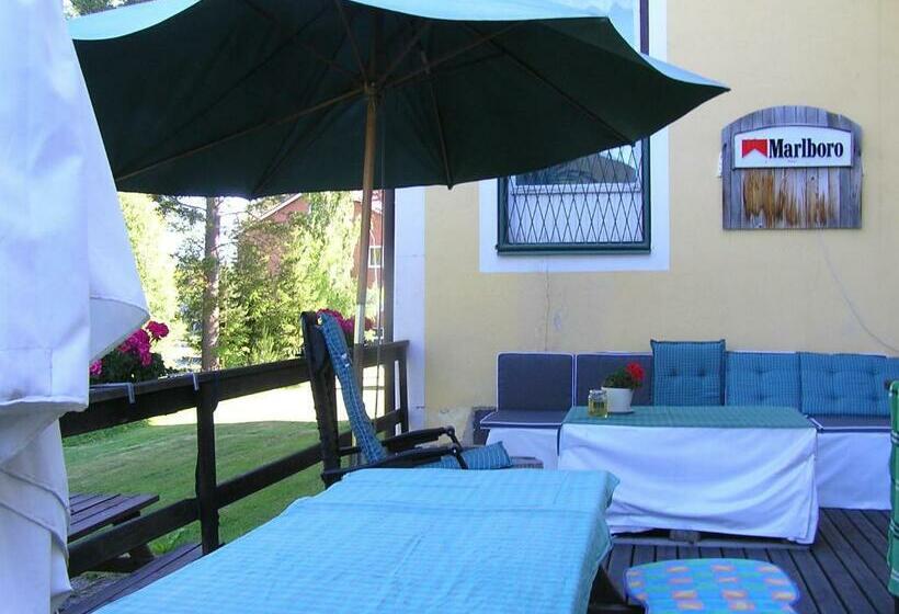 Quarto Estandar Individual Banheiro Compartilhado, Fredrika Hotell Jakt&fiskecamp
