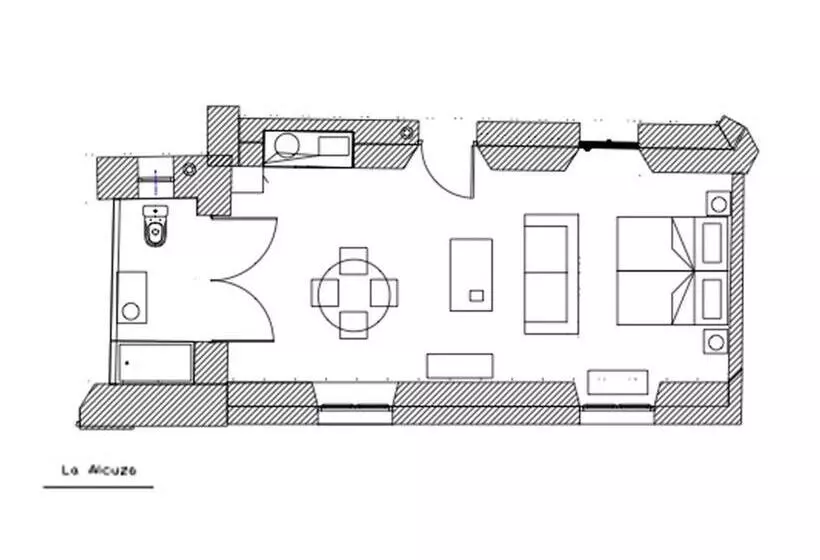 اتاق استاندارد, Apartamentos Casa Del Aceite