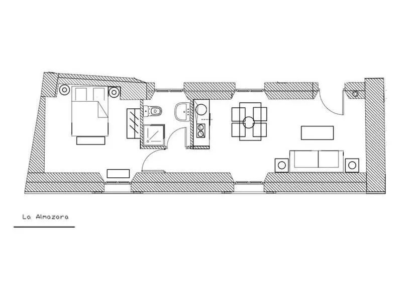 آپارتمان سوپریور 1 خوابه, Apartamentos Casa Del Aceite