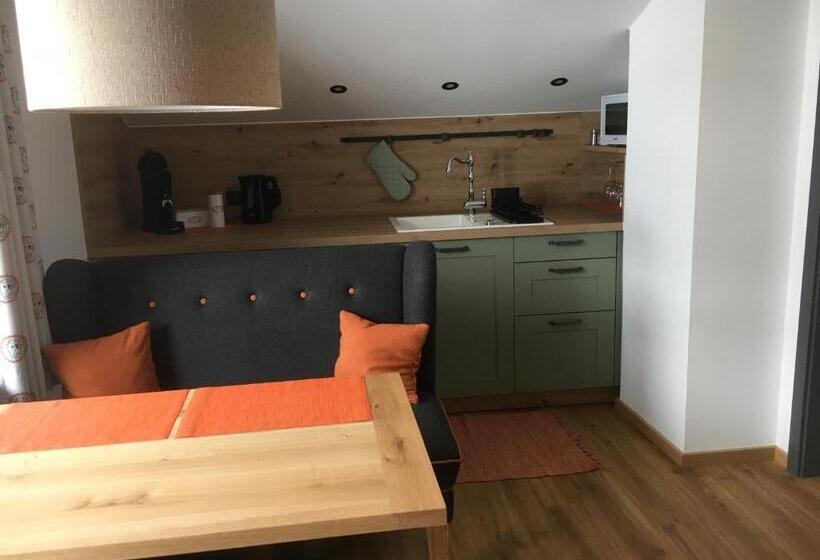 Апартаменты 1 Спальня с Видом, Bergbauernwirt Im Landhaus Bolgental