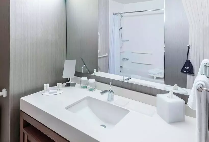 ２ダブルベッドのスタンダードルーム, Courtyard By Marriott Fort Worth Alliance Town Center