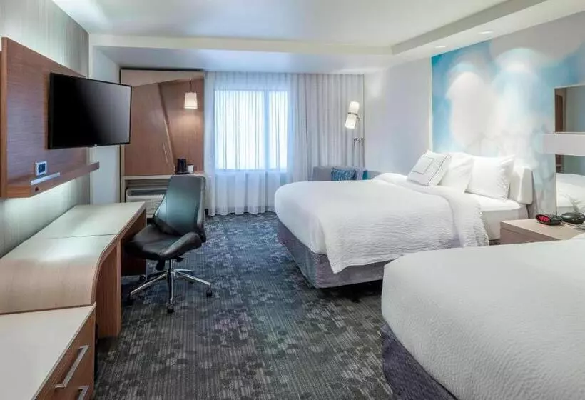 身障者適用スタンダードルーム, Courtyard By Marriott Fort Worth Alliance Town Center