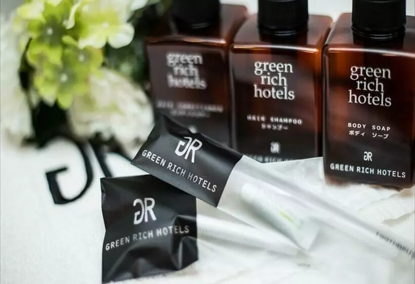 ダブルベッドのベーシックルーム, Green Rich Hotel Tosu Ekimae