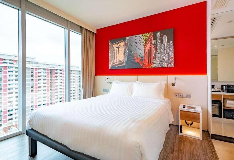 اتاق سوپریور با تخت بزرگ, Mercure Singapore Bugis