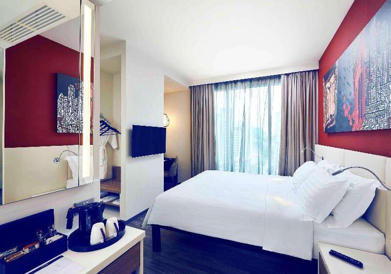 اتاق سوپریور با تخت بزرگ, Mercure Singapore Bugis