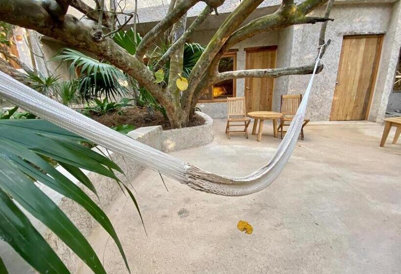 חדר סטנדרט נוף לגינה, Poc Na Tulum