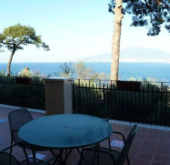 オーシャンビューのスタンダードシングルルーム, Ancelle Sorrento  Casa D Accoglienza