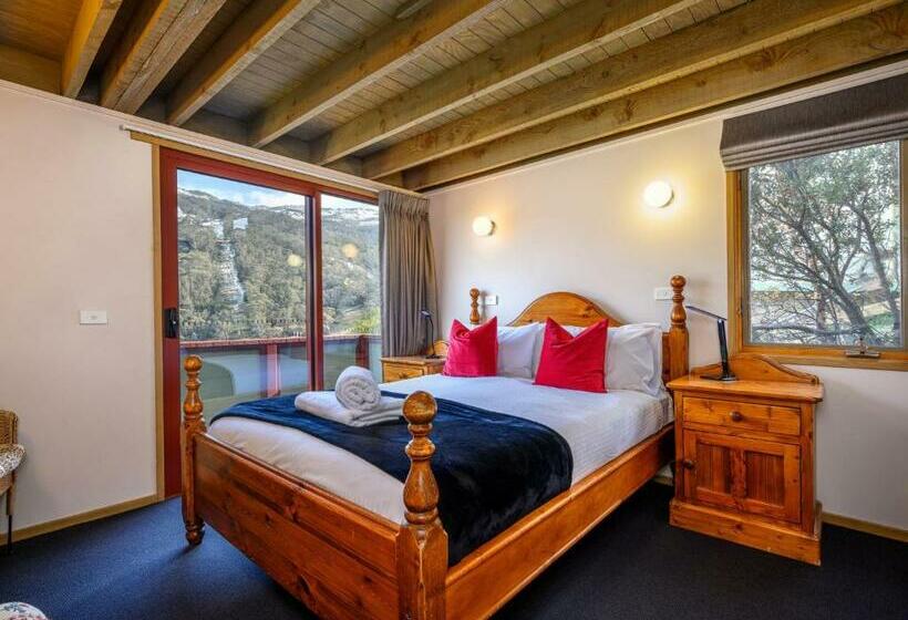 آپارتمان 1 خوابه, Banjo 5 Two Bedroom And Loft With Alpine Views And Fireplace