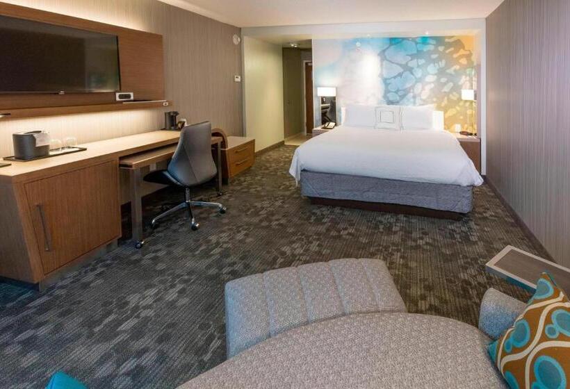 Standaardkamer met Kingsize Bed Aangepast voor Gehandicapten, Courtyard By Marriott St. Augustine Beach