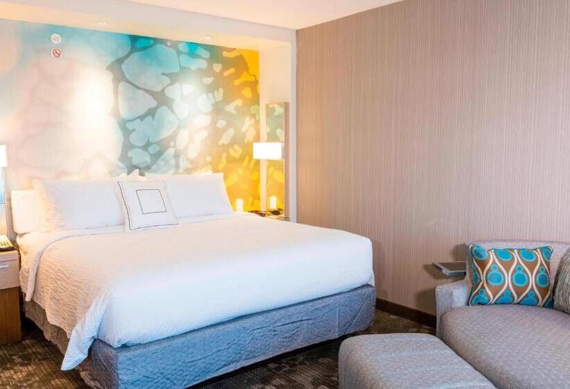 Standaardkamer met Kingsize Bed Aangepast voor Gehandicapten, Courtyard By Marriott St. Augustine Beach