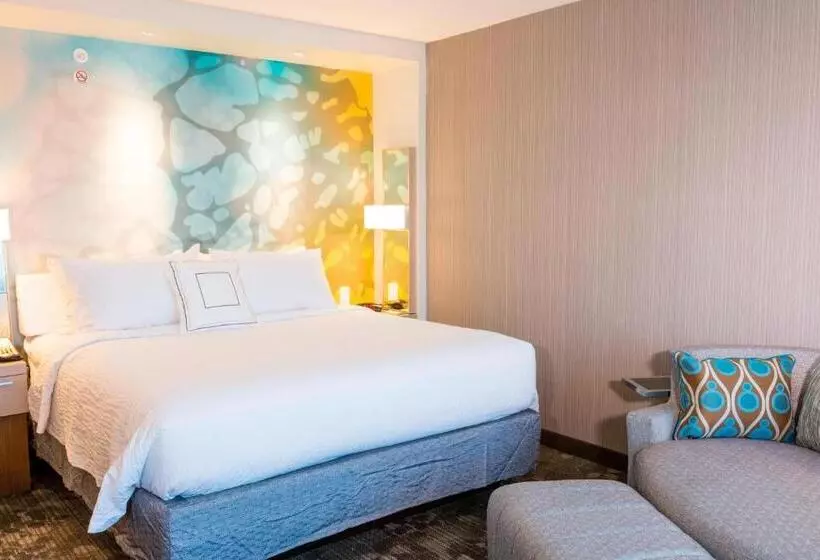 身障者適用キングサイズベッドルーム, Courtyard By Marriott St. Augustine Beach