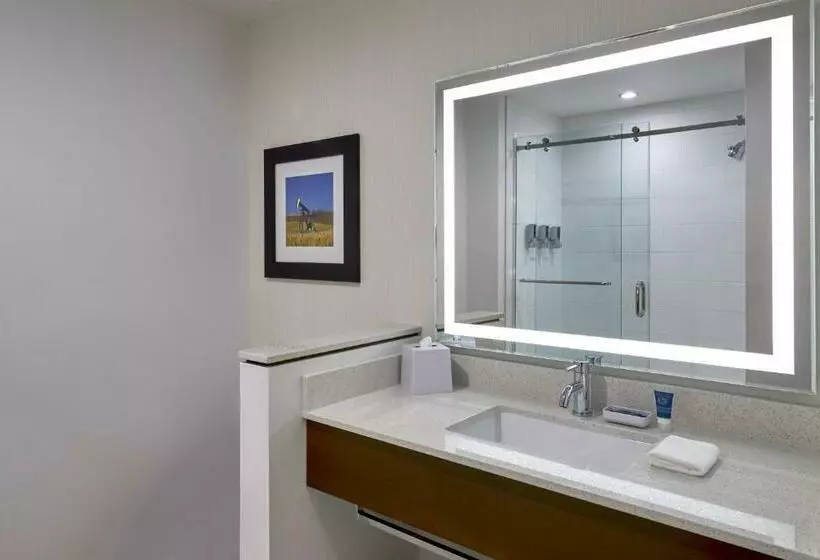 キングサイズベッドのスタンダードルーム, Four Points By Sheraton Sherwood Park