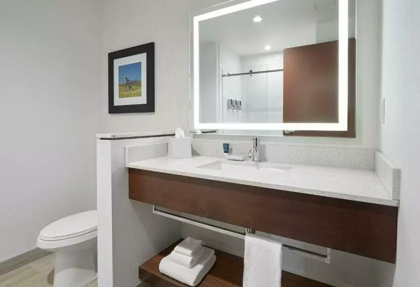 キングサイズベッドのスタンダードルーム, Four Points By Sheraton Sherwood Park