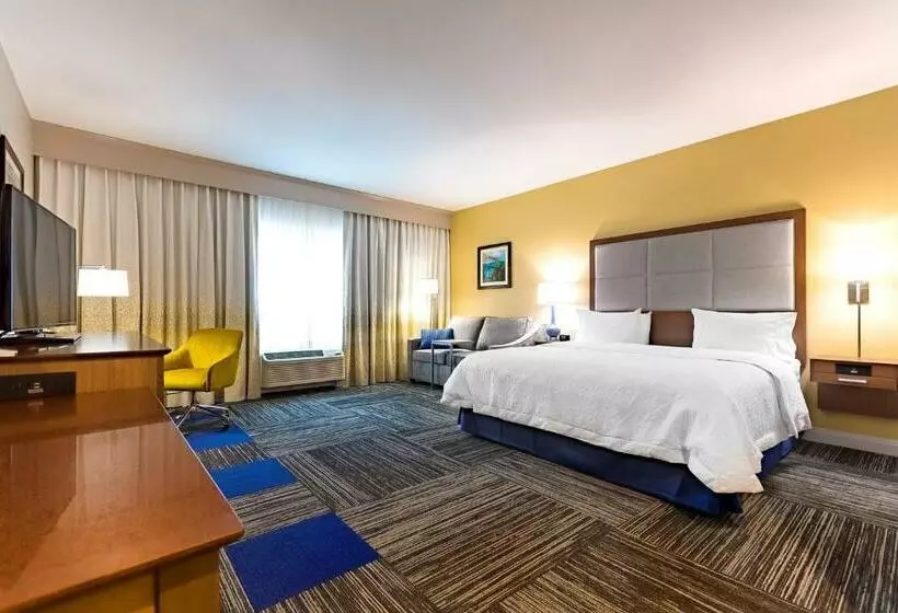 キングサイズベッドのエクゼクティブルーム, Hampton Inn Lockport  Buffalo