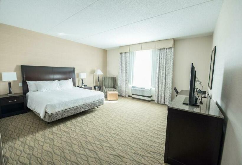 身障者適用キングサイズベッドルーム, Hilton Garden Inn Indiana At Iup
