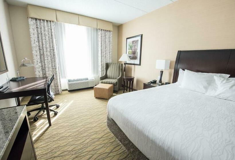 キングサイズベッドのスタンダードルーム, Hilton Garden Inn Indiana At Iup