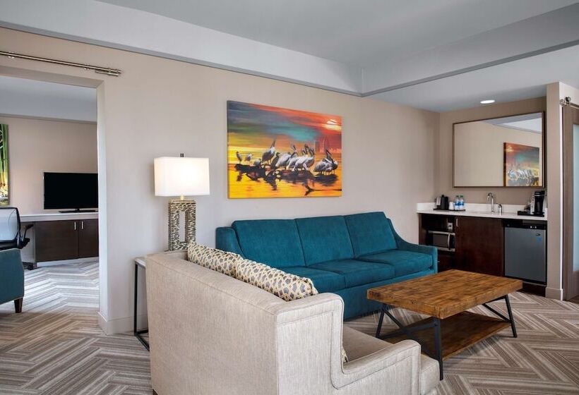 스위트 킹사이즈 침대, Hilton Garden Inn Mobile Downtown