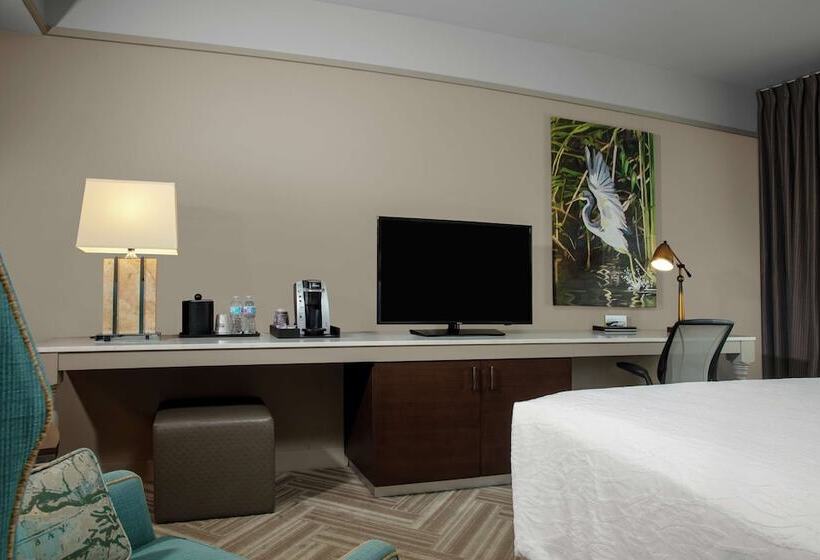 스위트 킹사이즈 침대, Hilton Garden Inn Mobile Downtown