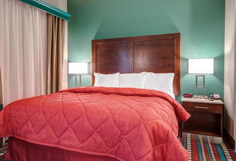 带大床的套房, Mainstay Suites Hobbs