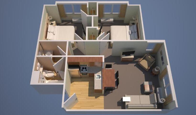 جناح غرفتين نوم, Towneplace Suites By Marriott Swedesboro Logan Township