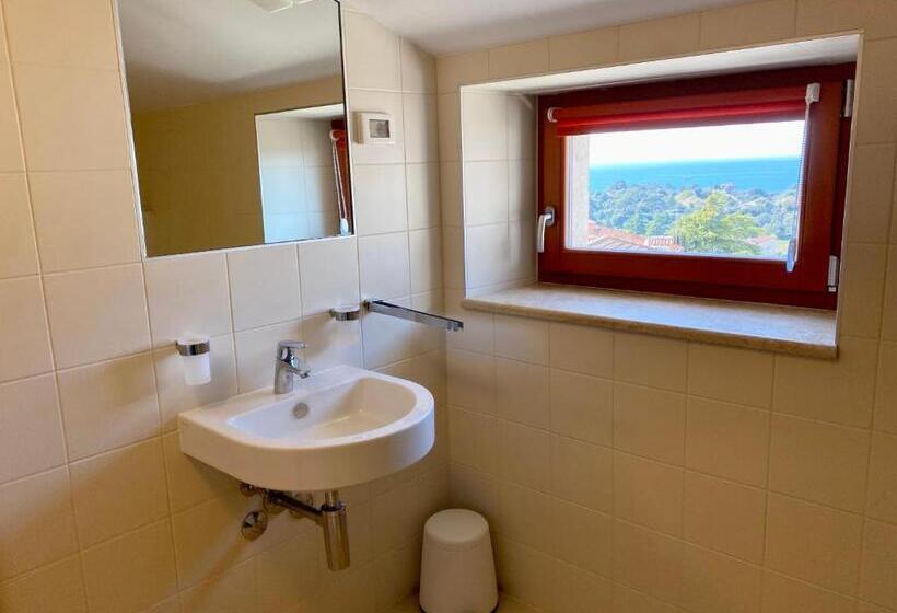 חדר דלוקס נוף לים, Boutique Wrungel