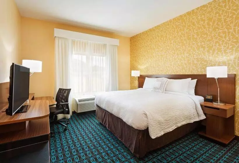 キングサイズベッドのスタンダードルーム, Fairfield Inn & Suites By Marriott Johnson City