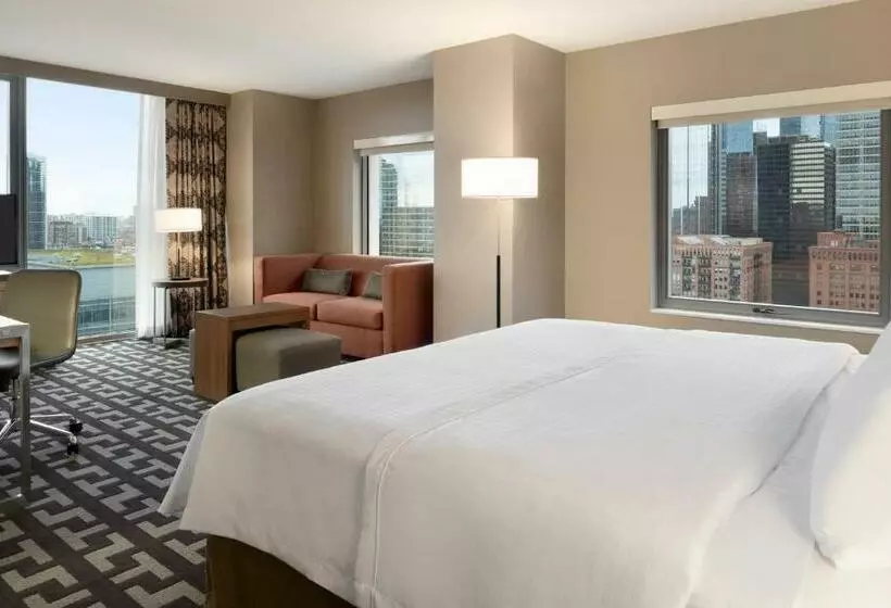 キングサイドベッドのスタンダードワンルーム, Homewood Suites By Hilton Chicago West Loop Fulton Mkt Area