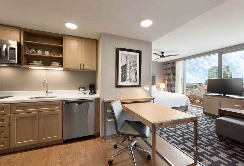 استودیوی استاندارد با تخت دوبل, Homewood Suites By Hilton Chicago West Loop Fulton Mkt Area