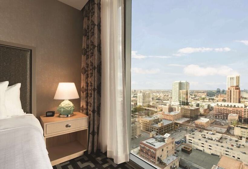 Escritório Estandar Cama Casal, Homewood Suites By Hilton Chicago West Loop Fulton Mkt Area