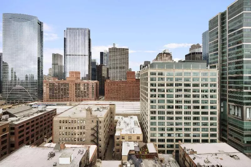 キングサイドベッドのスタンダードワンルーム, Homewood Suites By Hilton Chicago West Loop Fulton Mkt Area