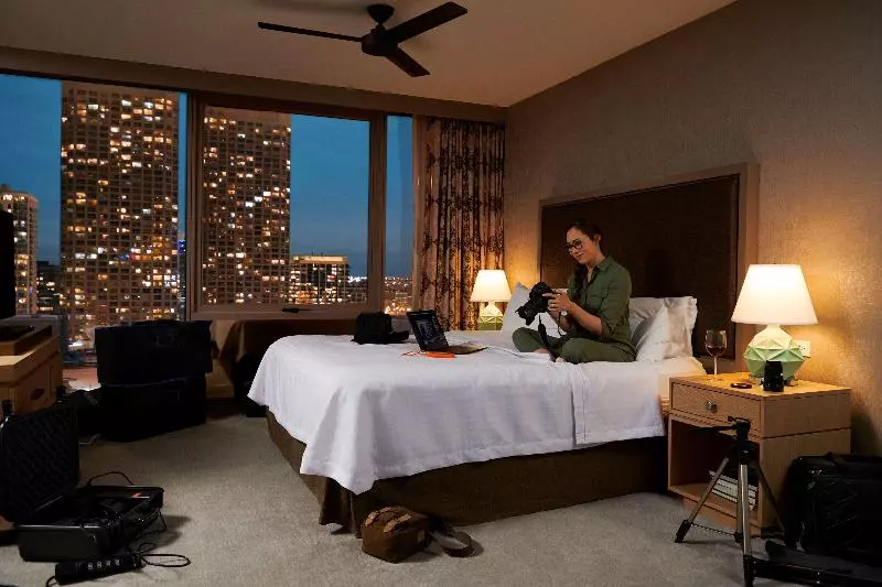 キングサイドベッドのスタンダードワンルーム, Homewood Suites By Hilton Chicago West Loop Fulton Mkt Area
