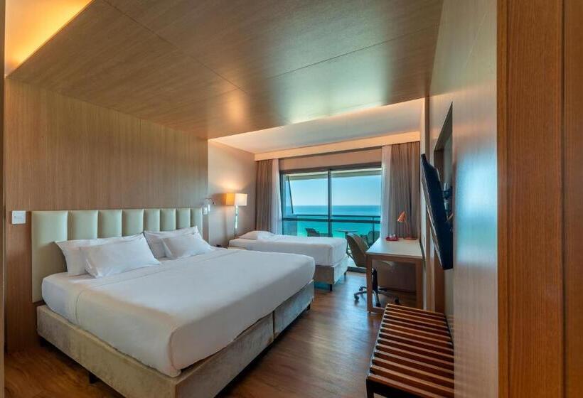 اتاق سه نفره دلوکس با چشمانداز دریا, Laghetto Stilo Barra