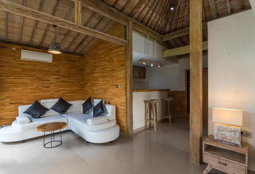 וילה עם חדר שינה אחד ובריכת שחיה, The Bagus Lokha Ubud Villa