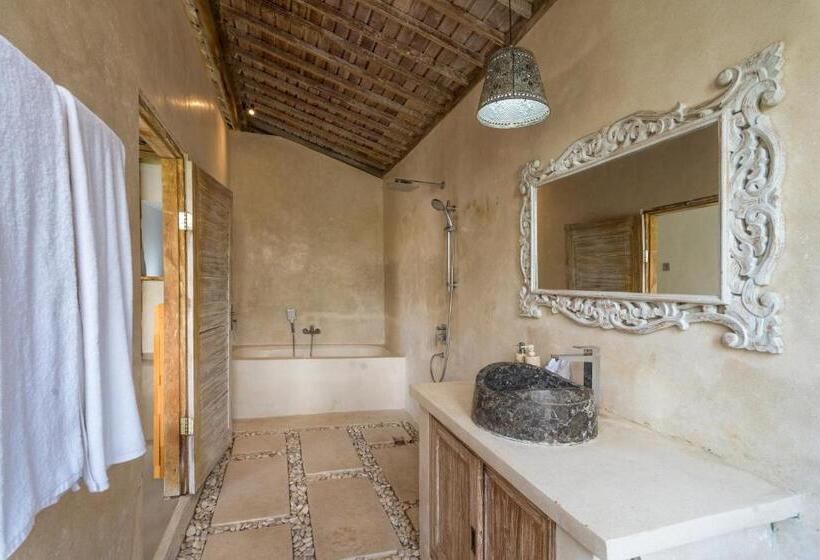 וילה עם חדר שינה אחד ובריכת שחיה, The Bagus Lokha Ubud Villa