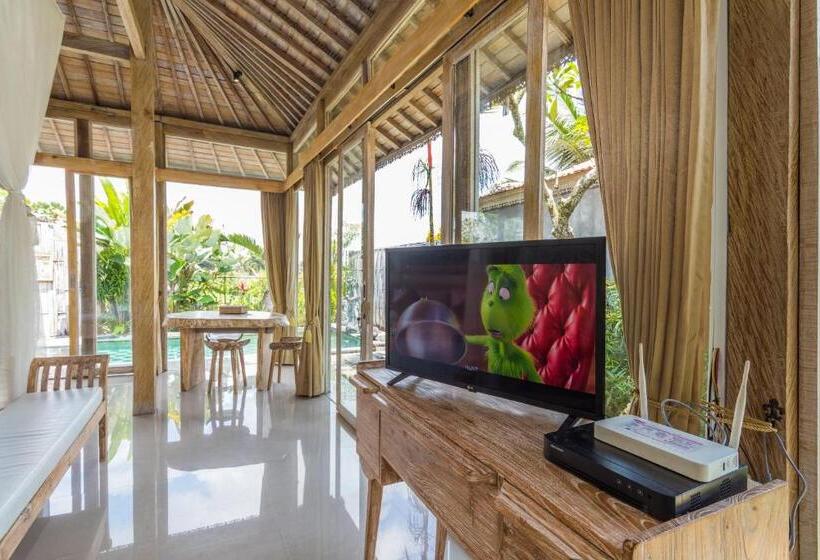 וילה עם חדר שינה אחד ובריכת שחיה, The Bagus Lokha Ubud Villa