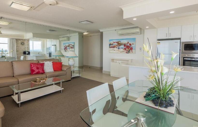 ２ベッドルームのエクゼクティブアパートメント, 2nd Avenue Beachside Apartments