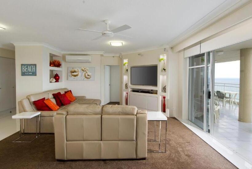 エクゼクティブアパートメントの３ベッドルーム, 2nd Avenue Beachside Apartments