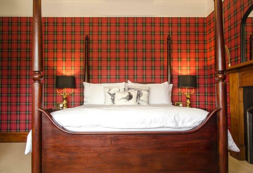 디럭스 룸 킹사이즈 침대, Firhall Highland B&b