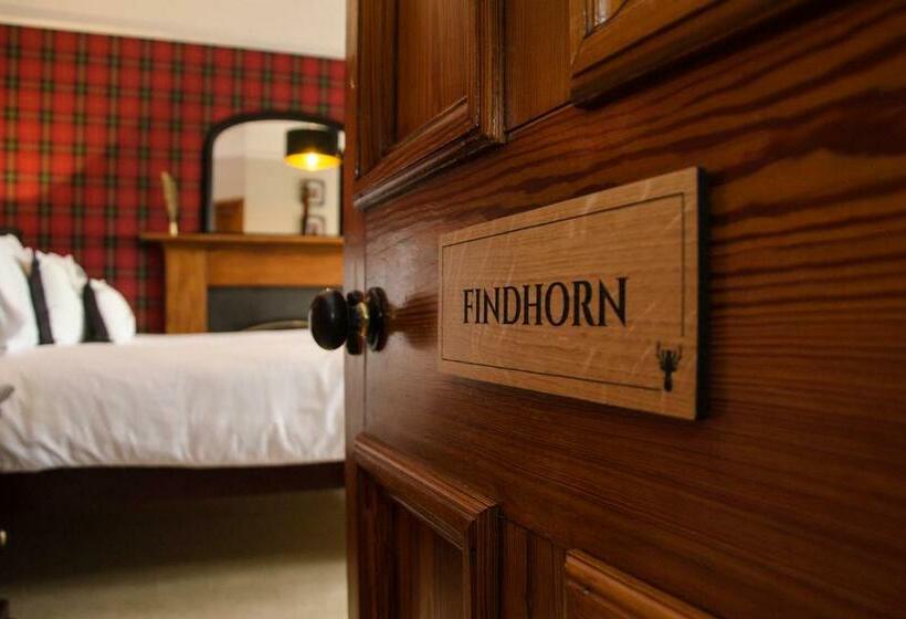 디럭스 룸 킹사이즈 침대, Firhall Highland B&b