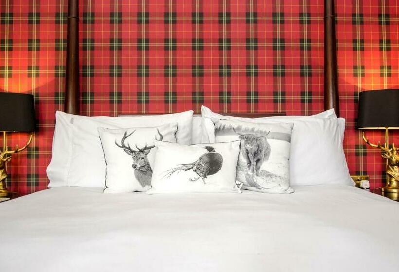 带大床的高级房间, Firhall Highland B&b