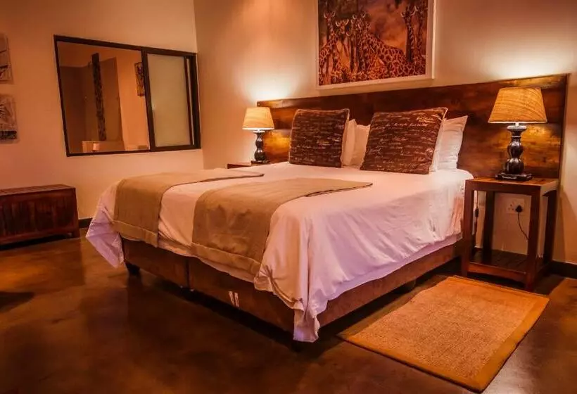 キングサイズベッドのデラックスルーム, Bushveld Terrace   Hotel On Kruger